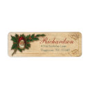 Search for victorian return address labels Red