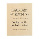 Search for funny wood wall art laundry