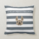 Search for french bulldog pillows Modern