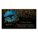 Search for turquoise business cards makeup
