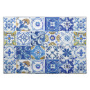 Search for blue and white placemats Summer