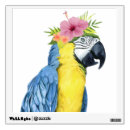 Search for tropical bird wall decals Flower