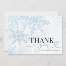 Search for snowflake thank you cards Watercolor