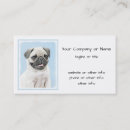 Search for pug business cards Mops