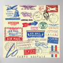 Search for vintage postage stamps art Antique