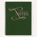 Search for green notebooks Stylish