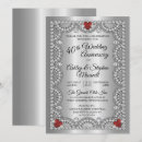 Search for ruby wedding anniversary invitations 40 years together