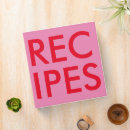 Search for cookbook recipe binders Stylish