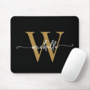 Search for black and gold mousepads Script