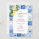 Search for lemon engagement party invitations Boho