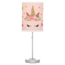 Search for unicorn lamps Gold glitter