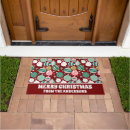Search for teal christmas doormats Retro
