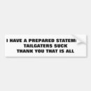 Search for keep your distance bumper stickers Too close
