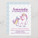 Search for pony unicorn invitations Girl
