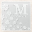 Search for embossed coasters Flowers
