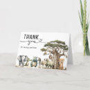 Search for 3rd birthday thank you cards Jungle
