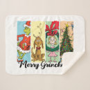 Search for dr seuss the grinch blankets Cindy lou who