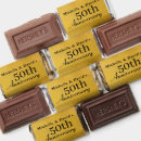 Search for 50th anniversary candy favors Black and gold