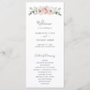 Search for dusty rose wedding programs Elegant