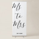 Search for mr and mrs wedding banners For her