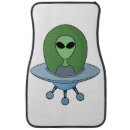 Search for funny car floor mats Alien
