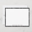 Search for black white note cards Professional