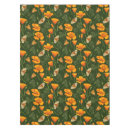 Search for orange floral tablecloths Poppy