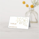 Search for gold foil place cards Glam