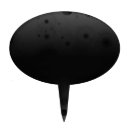 Search for blank cake toppers Black