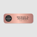 Search for rose gold name tags Modern