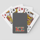 Search for fraternity playing cards Greek letters