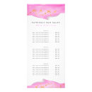 Search for salon service menu rack cards Hair