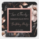Search for rose gold labels Birthday party