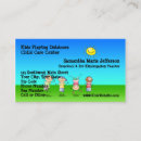 Search for child care business cards Kids