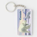 Search for polar bear keychains White