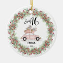 Search for car ornaments Sweet 16