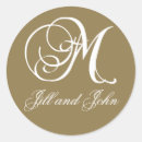 Search for cake box wedding stickers Initial