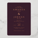 Search for maroon wedding invitations Formal