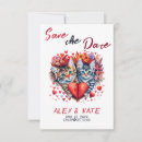 Search for cat save the dates Cute