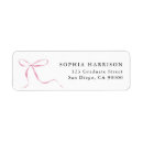 Search for college return address labels Minimalist