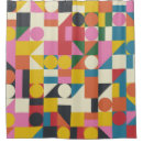 Search for collage shower curtains Geometric