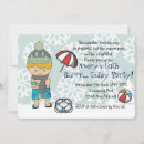 Search for winter pool party invitations Swimming