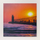 Search for michigan lighthouse puzzles Beach