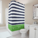 Search for green shower curtains Nautical