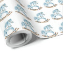 Search for rocking horse wrapping paper Boy