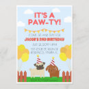 Search for pug birthday invitations Kids