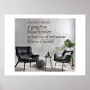 Search for winston churchill quote posters Quotes about success
