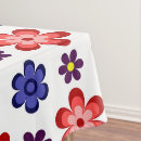 Search for purple flower tablecloths Retro