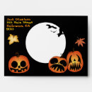 Search for halloween envelopes Jack o'lantern