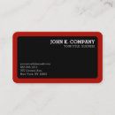 Search for black border business cards Plain